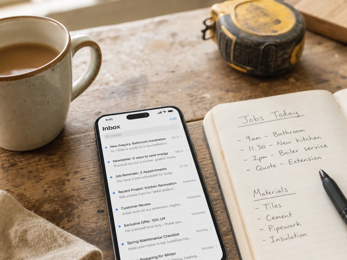 The Tradesman's Guide to Email Marketing (That Actually Brings in Jobs)